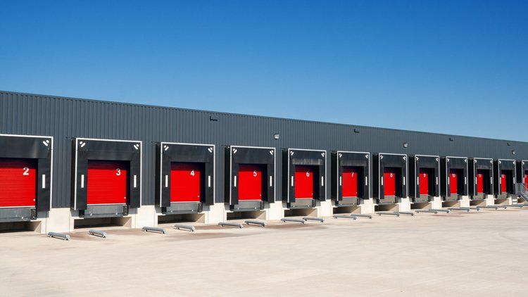 Red Storage Doors — Myrtle Beach, SC — Superior Doors and Gates Service