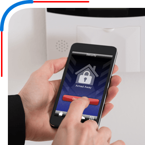 Residential Locksmith | Unlocking a house using a home security app