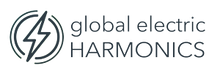 Global Electric Harmonics logo small in grayscale