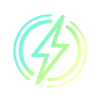 Global Electric Harmonics logo -icon only - in color