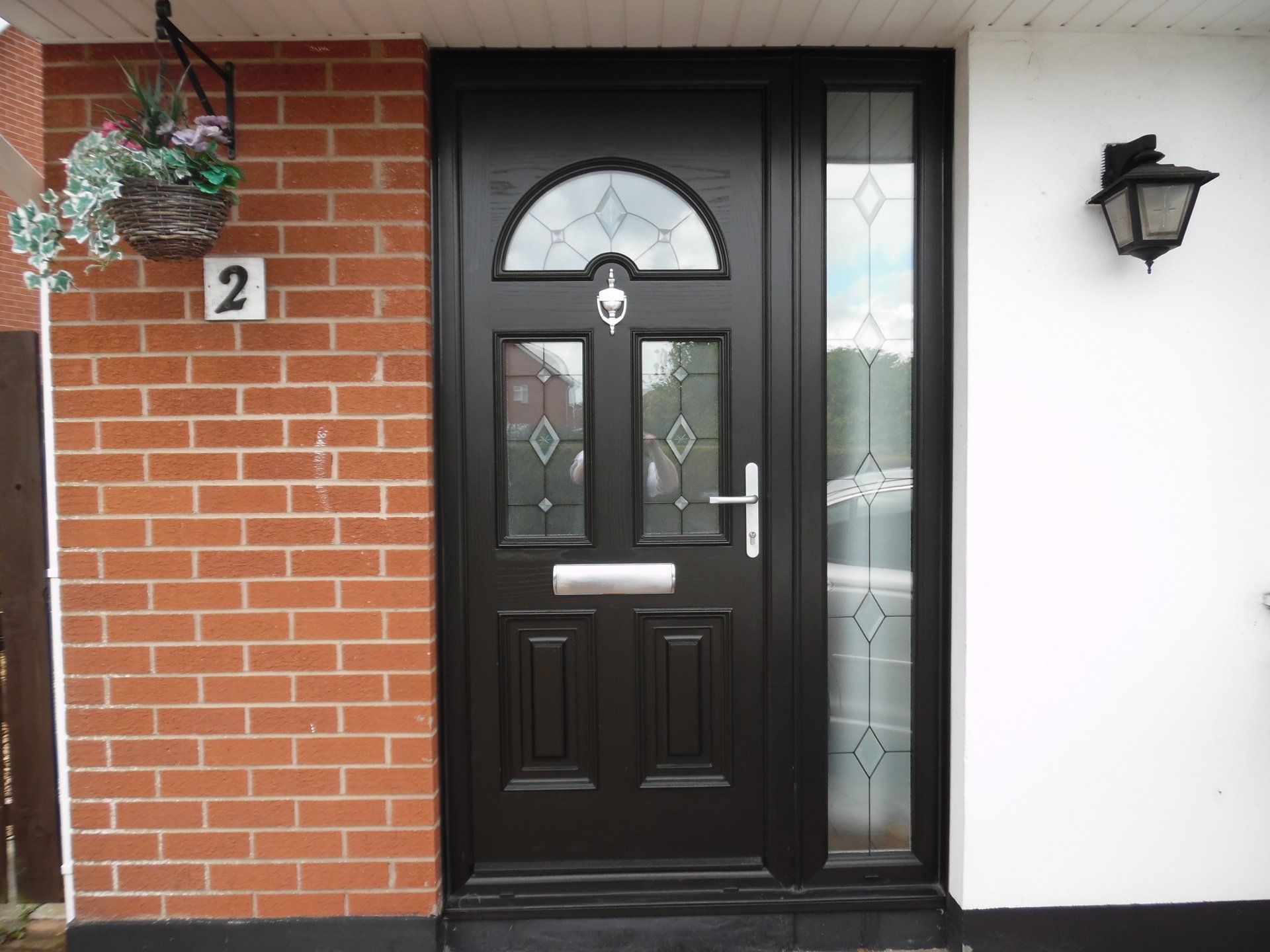 multiple window composite door