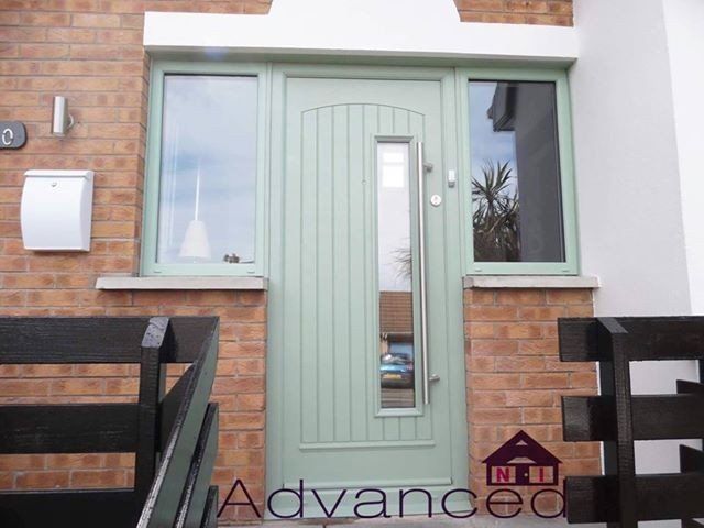 coloured composite door and windows