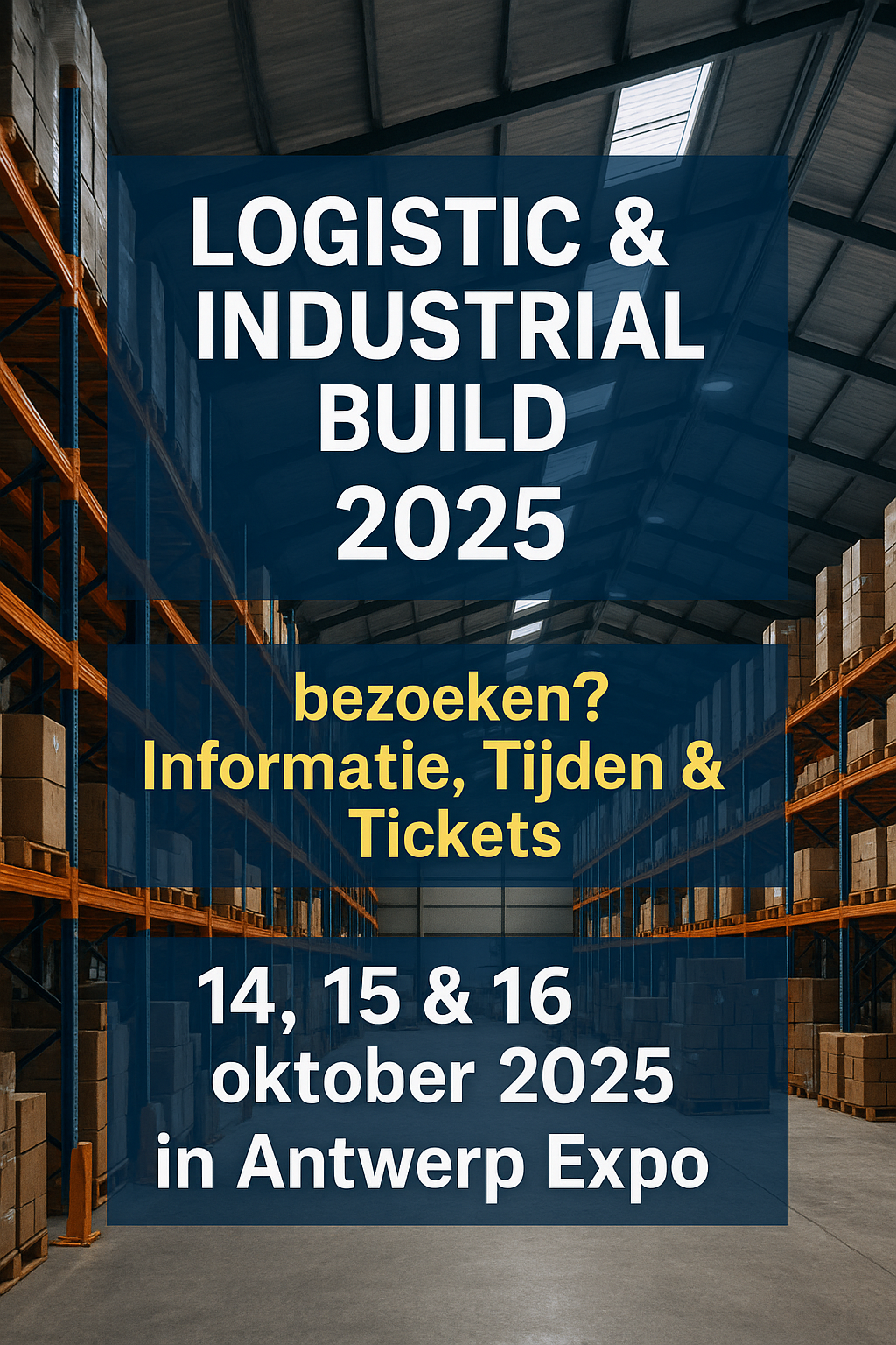 Logistic & Industrial Build 2025 bezoeken? Informatie, Tijden & Tickets