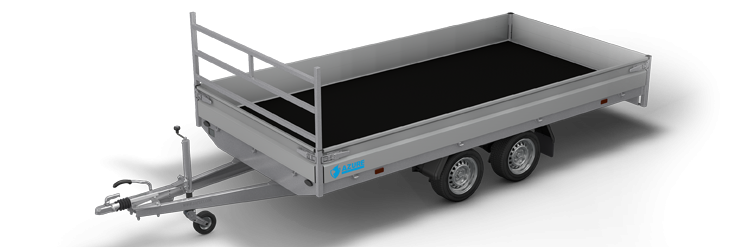 De HAPERT open aanhangwagen