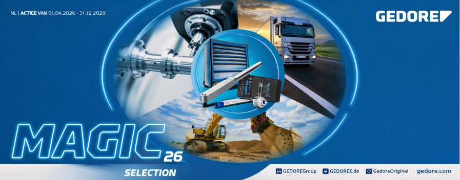 GEDORE Magic Selection 2026: actiecatalogus vol kansen voor vakmensen