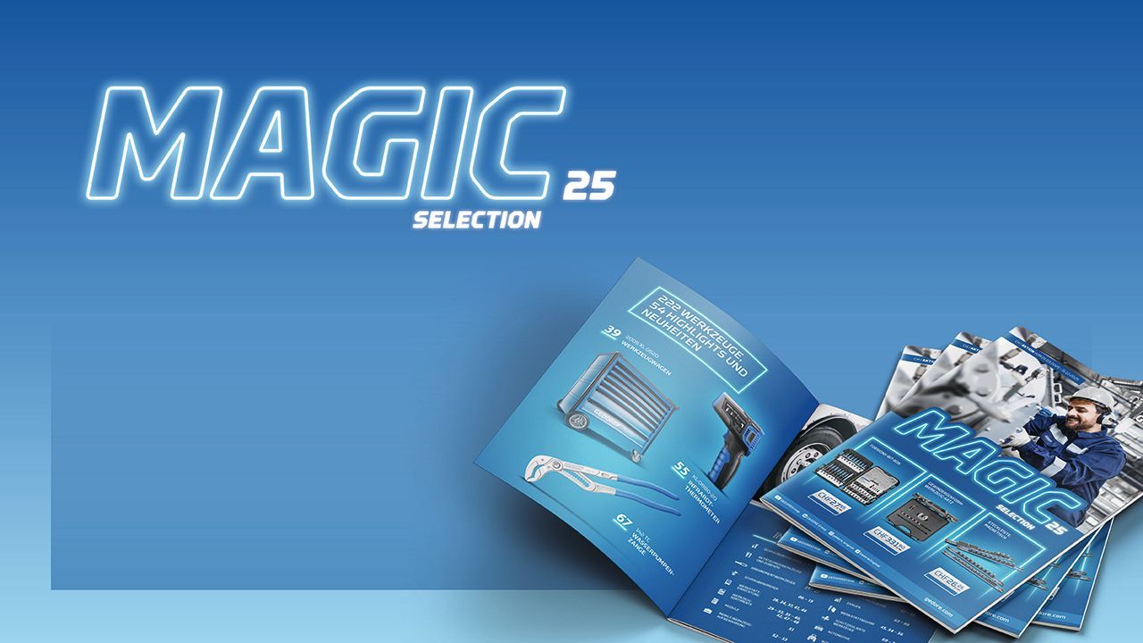 GEDORE MAGIC 2025 Actiefolder nu beschikbaar!