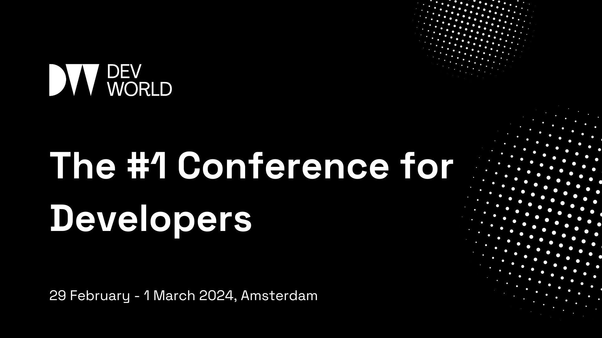 Devworld grootste softwareconferentie van Nederland ooit