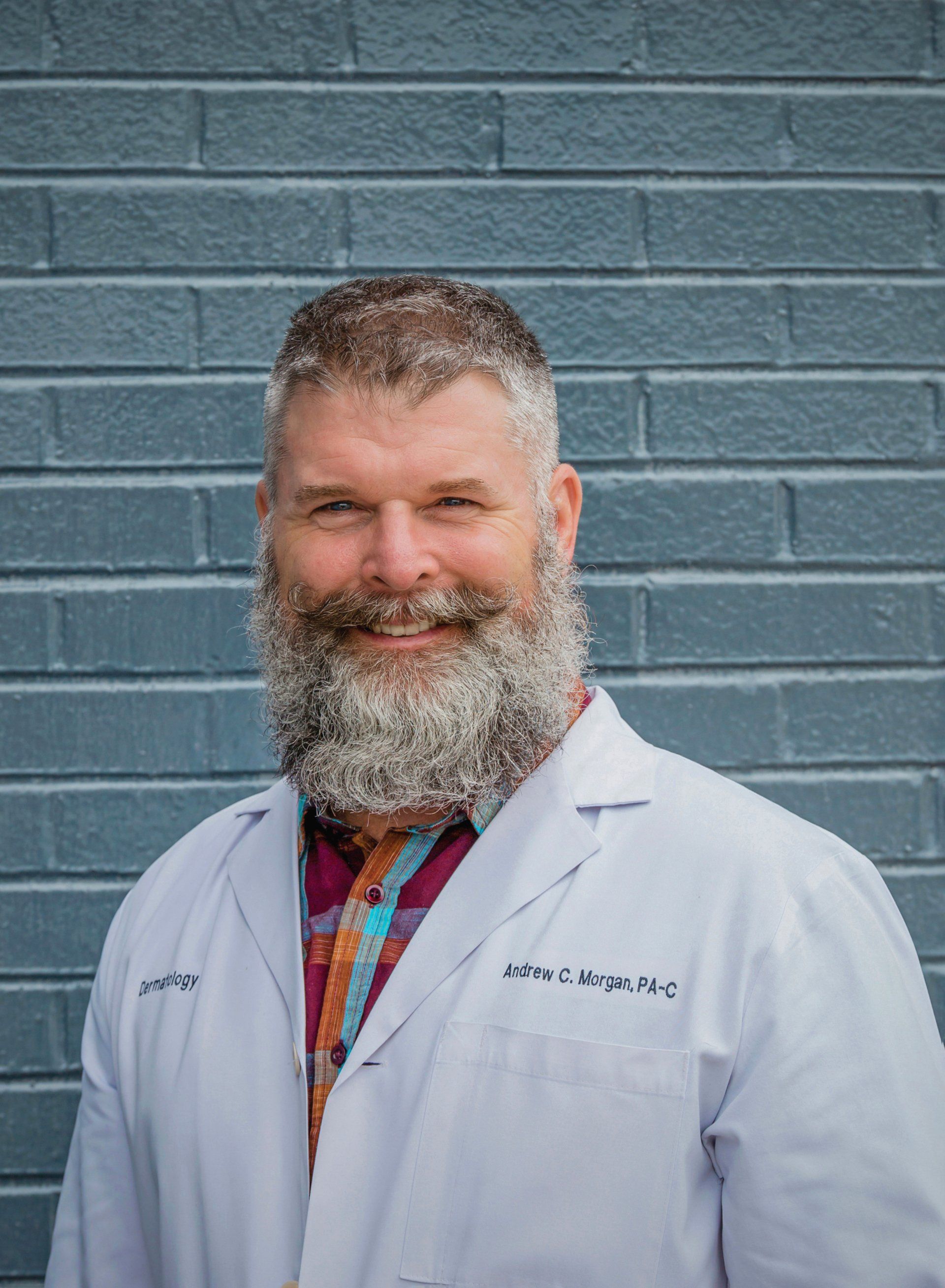 headshot of Andrew Morgan, PA-C, MPAS