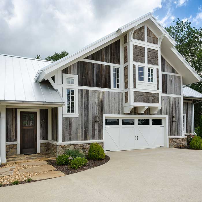 House Building Contractor — Wooden House Exterior View in Huntsville, AL