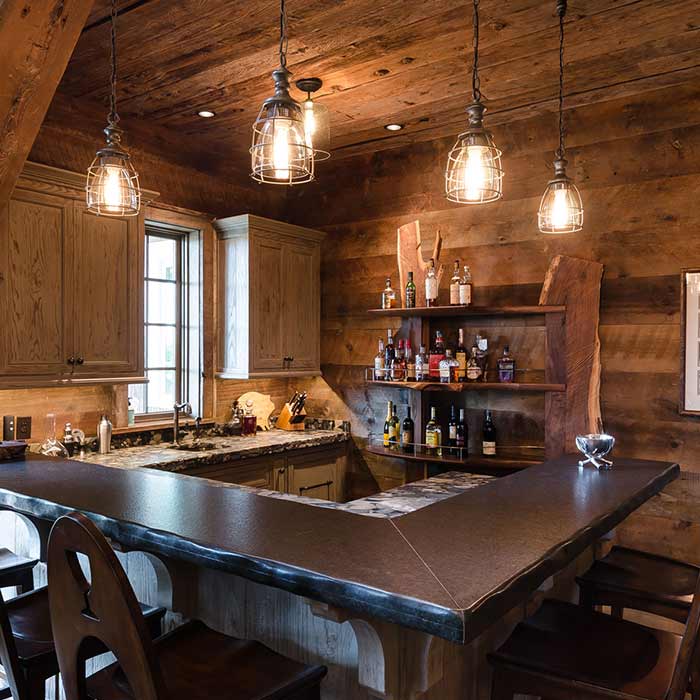 Award Winning Home — Bar Style Kitchen in Huntsville, AL