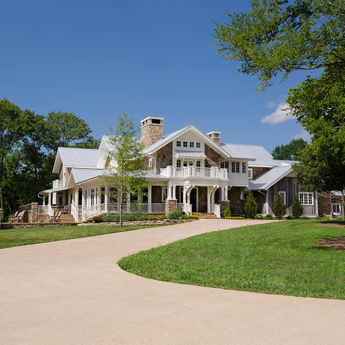 Unique Home Designs — Zoom Out Image of the House in Huntsville, AL