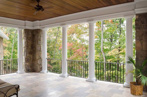 Construction — Balcony of a Huge House in Huntsville, AL