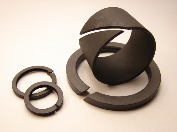 fasce elastiche in PTFE di diverse grandezze