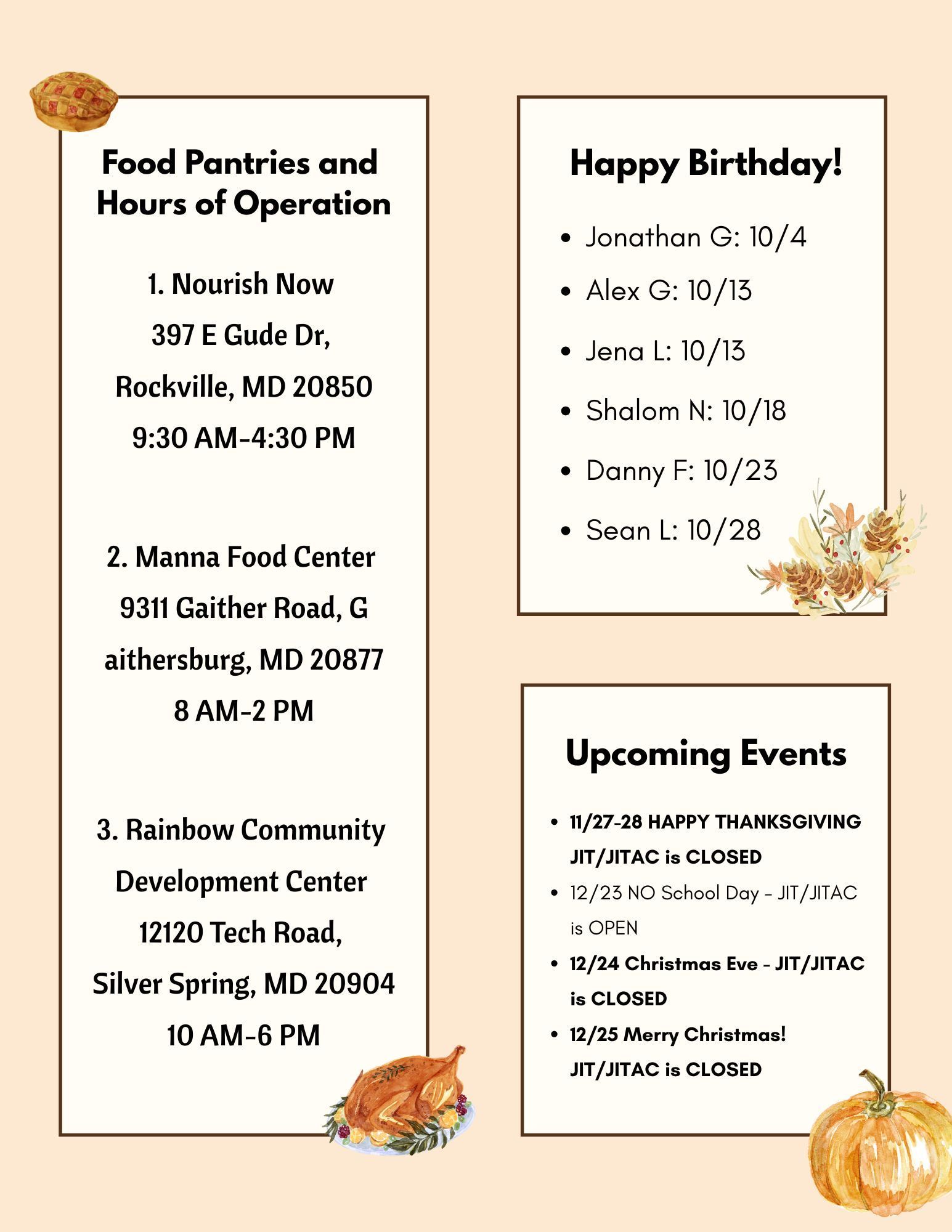 september newsletter