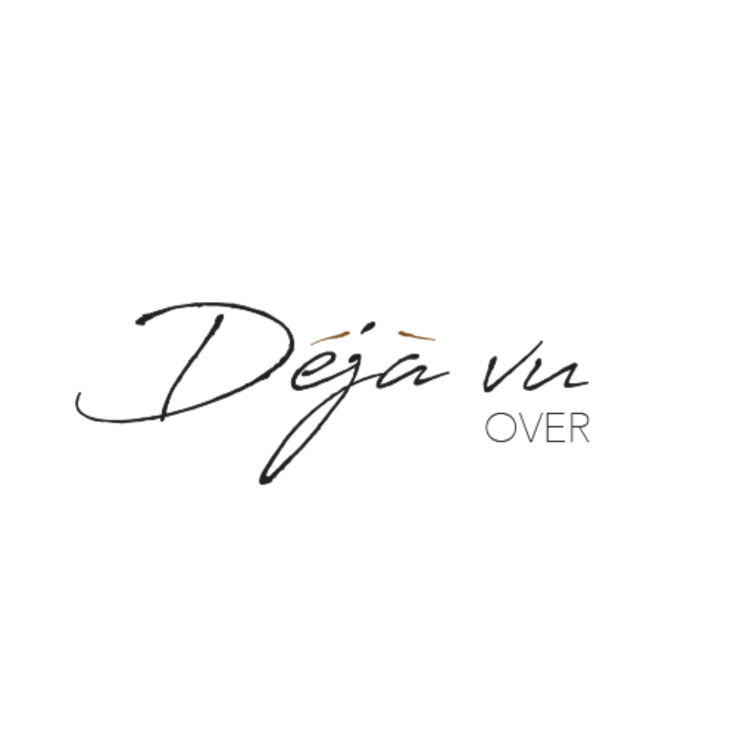 È un logo per déjà vu over.