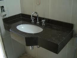 Lavatório em Granito Black no Site da Marmoraria Dom Pedro