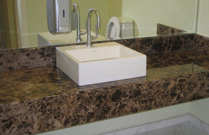 Lavatório em Mármore no Site da Marmoraria Dom Pedro