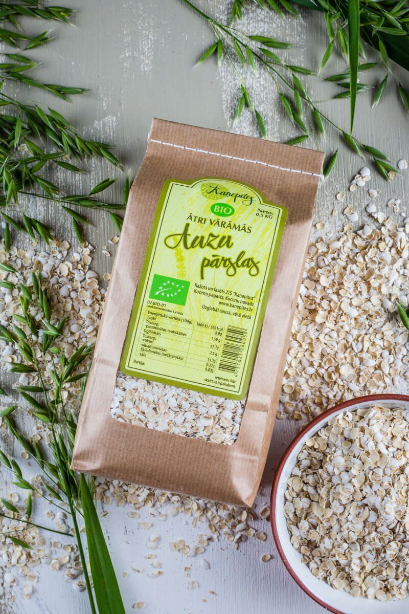 Ātri vārāmās auzu pārslas