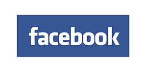 Facebook logo: White 