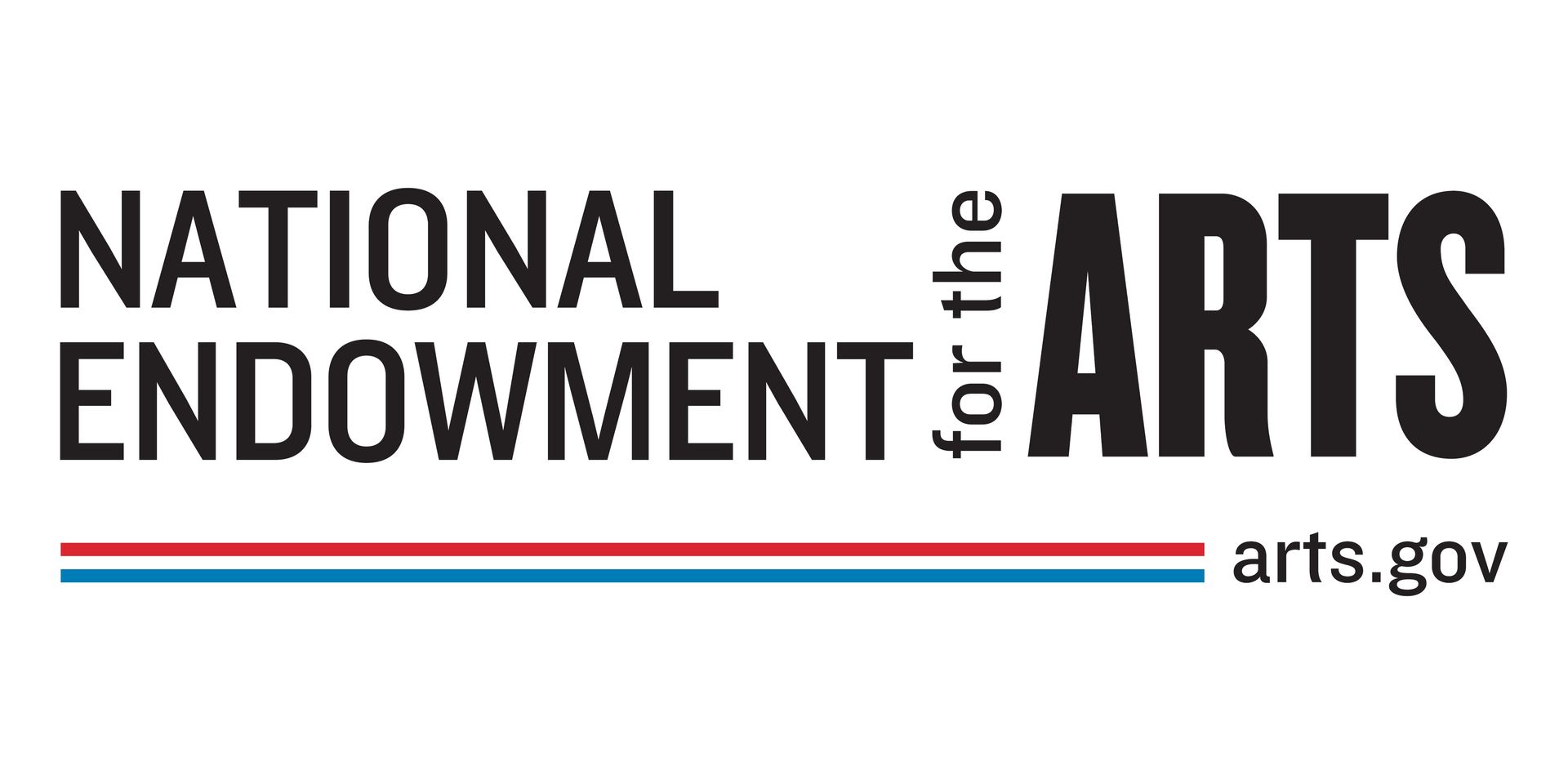 National Endowment for the Arts logo with text 