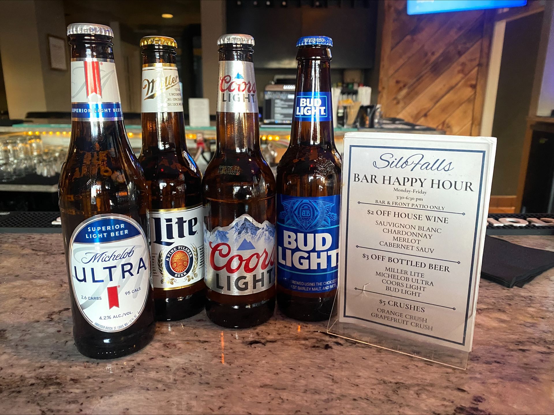 Dinner Menu — Brookeville, MD — The Manor at Silo Falls
