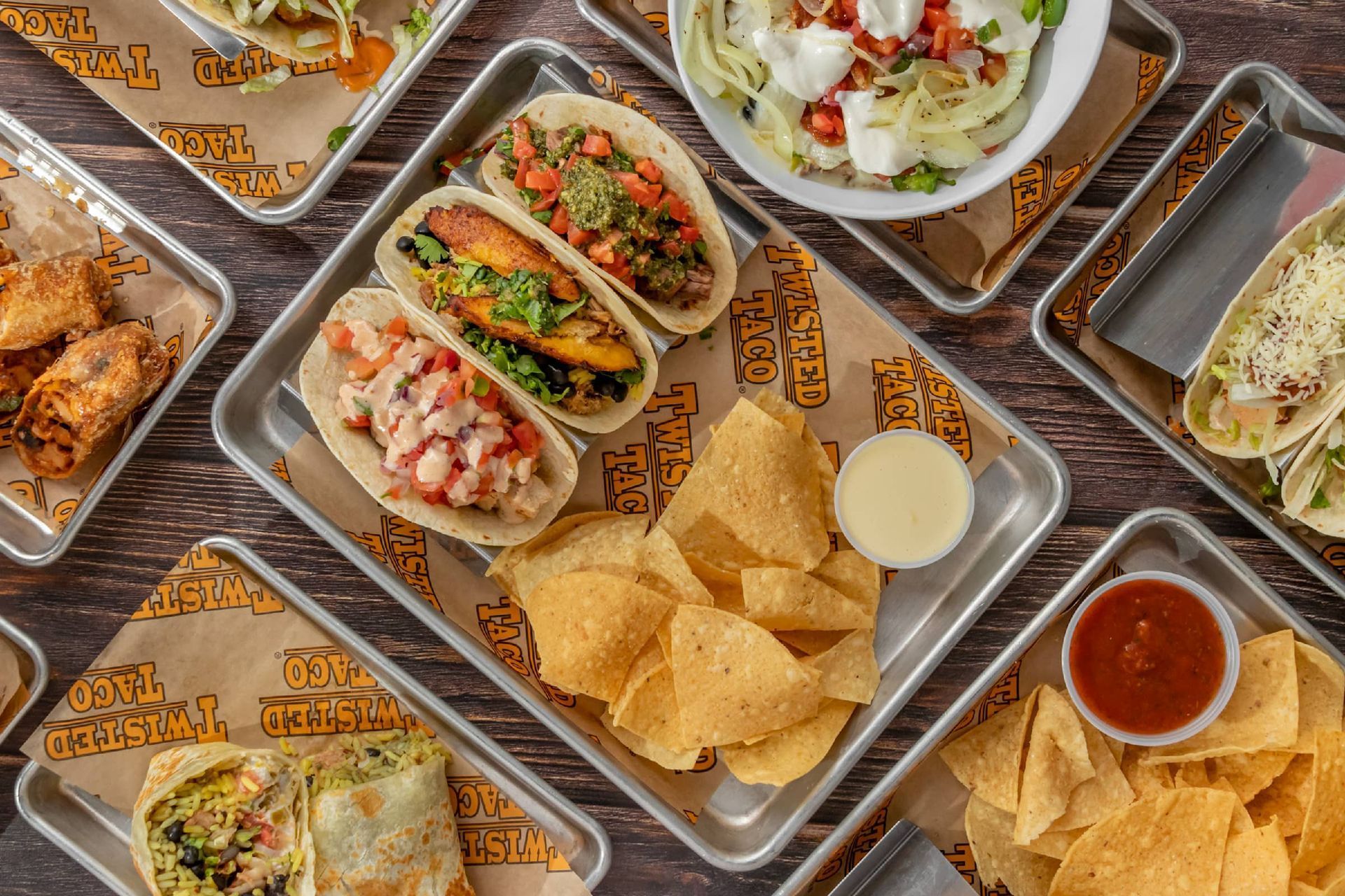 Twisted Taco Tacos and Chips