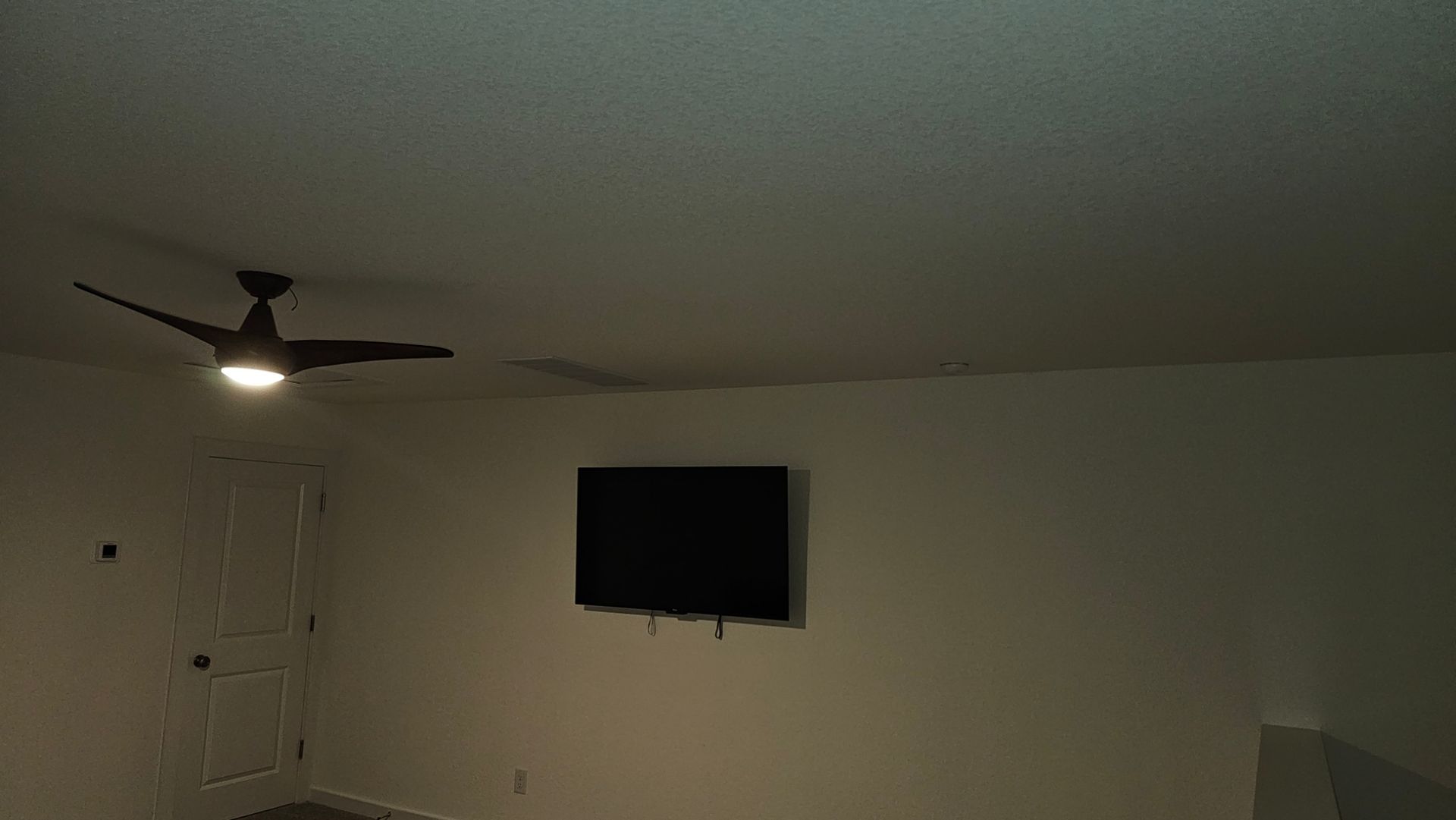 tv on the wall