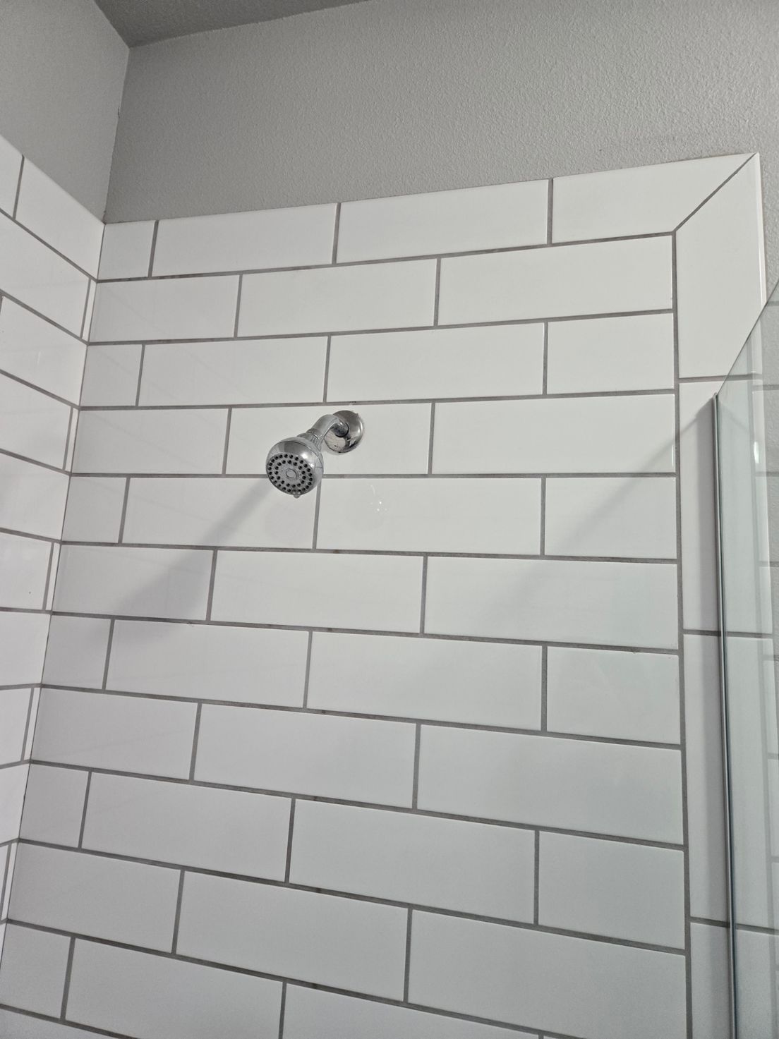 shower head in the bathroom