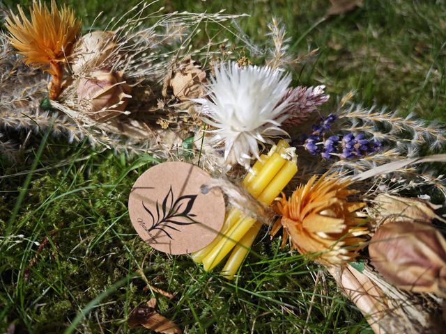 CANDWAX Pure Bijenwas Pilaar Kaarsen 2x4 inch Set van 3 - Geel Lang Brandende Handgemaakte Kaarsen - Rookloze Pure Bijen Wax Kaarsen Home Decor Natuurlijke Kaarsen