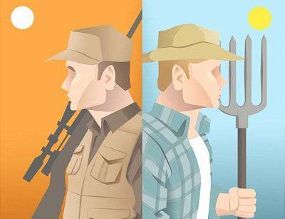 Franchisees are farmers, entrepreneurs are hunters