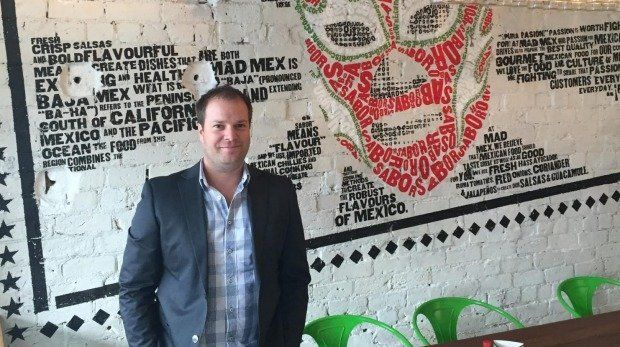 James Tucker of Mad Mex and Habitual Fix franchises