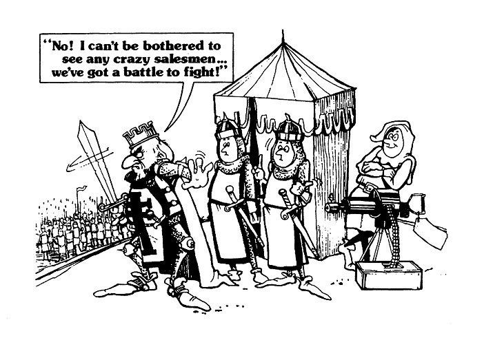 Selling matches products with customer needs