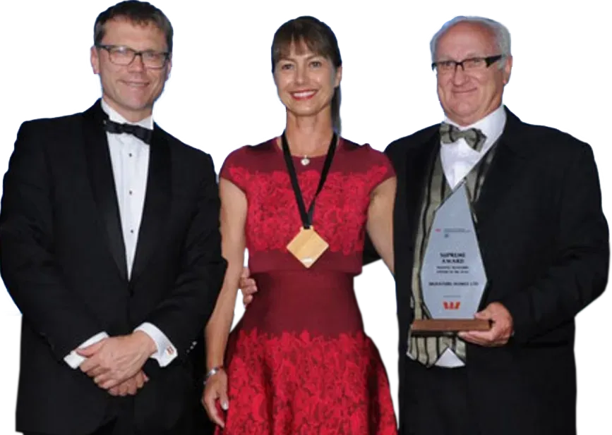 I prepared the entries for leading New Zealand home building franchise, Signatures Homes, which won the Franchise of the Year, Franchisee of the Year and Franchise Field Manager of the Year Awards, and ultimately, the Supreme Franchise of the Year