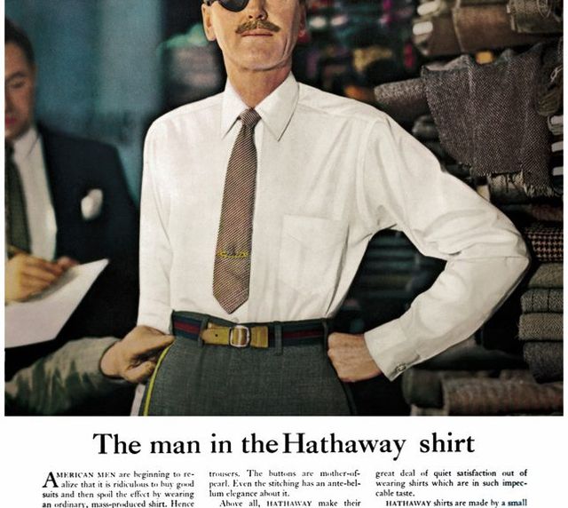 The Man in the Hathaway Shirt advertising campaign