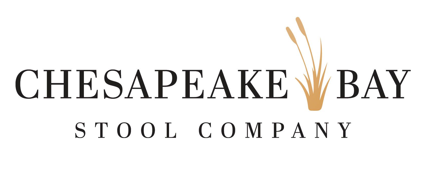 The logo for the chesapeake bay stool company