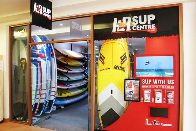 Stand Up Paddle Board Hire at St Kilda Beach » Kite Republic