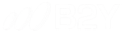 B2Y logo in white