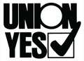 Union Yes - vote