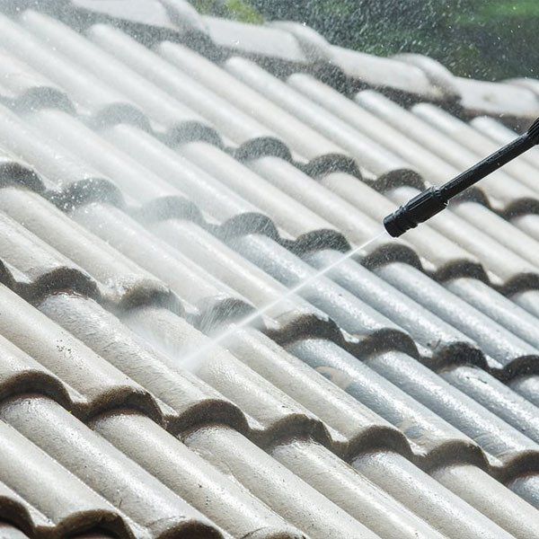Roof Cleaning With High Pressure Water — High Pressure Roof Cleaning in Manning Valley, NSW
