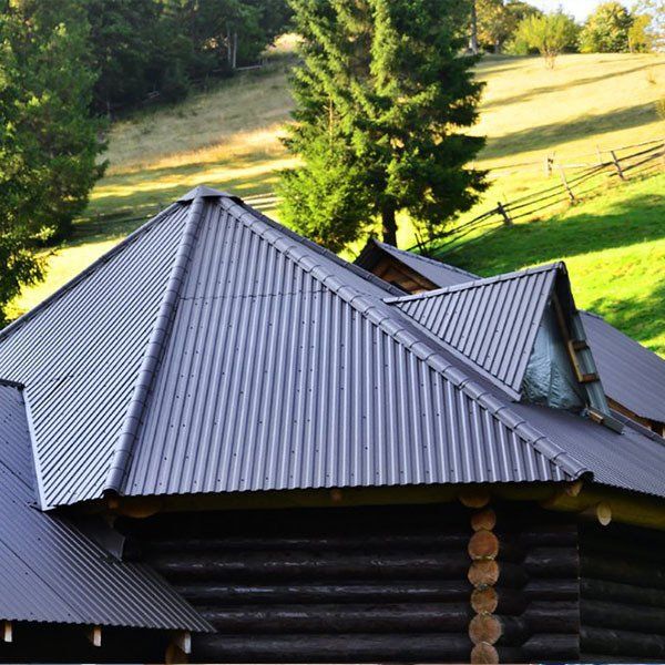 New Grey Metal Roof — Roofing Services in the Manning Valley, NSW