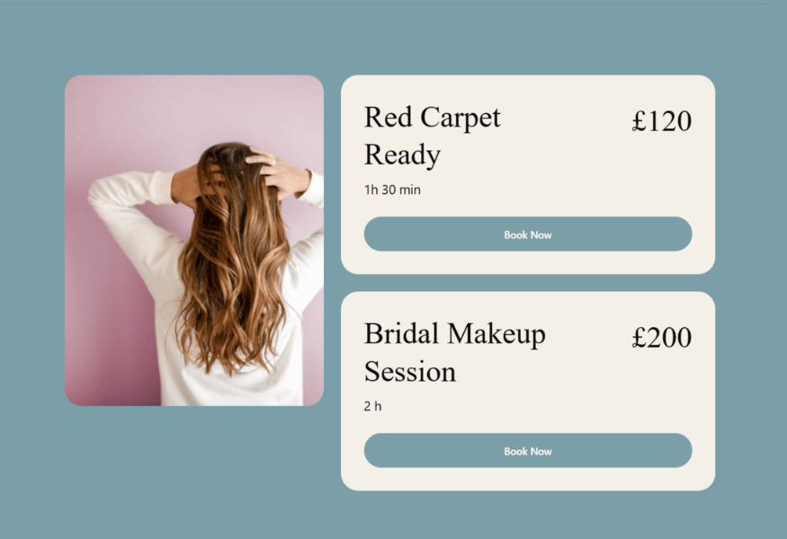 Website displayed on a laptop and phone, promoting 