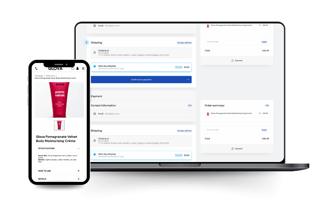 Logos of Klarna, AWS, and other business services are included.