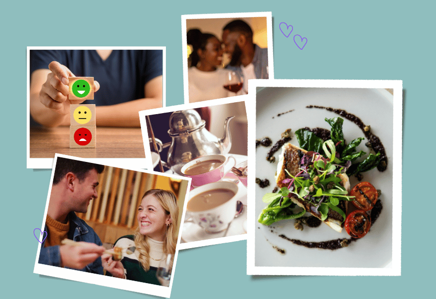 Page information details: logo, navigation links, call-to-action button, hero text, and background image details.