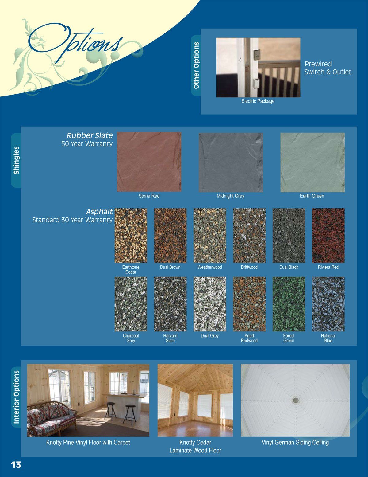 Gazebo Shingles and Interior Options — Burlington, NJ — The Shed Lot