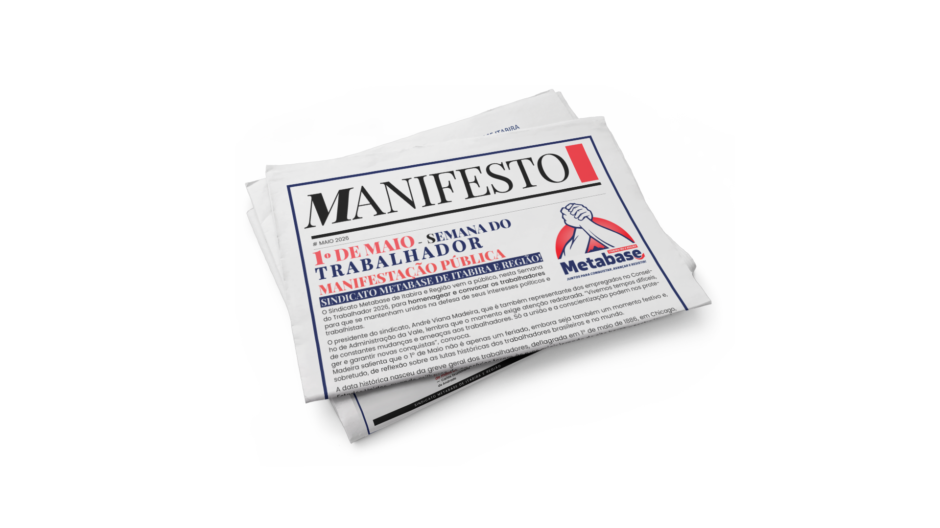 Manifesto - Semana do Trabalhador 2026