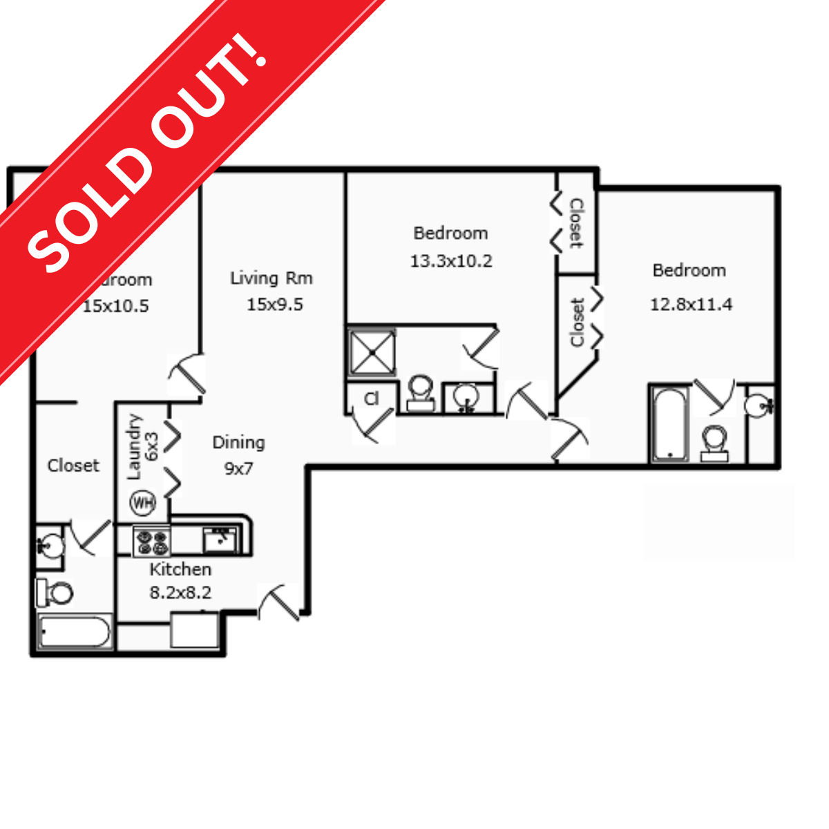 Atrium 3/3 FP2 Floorplan