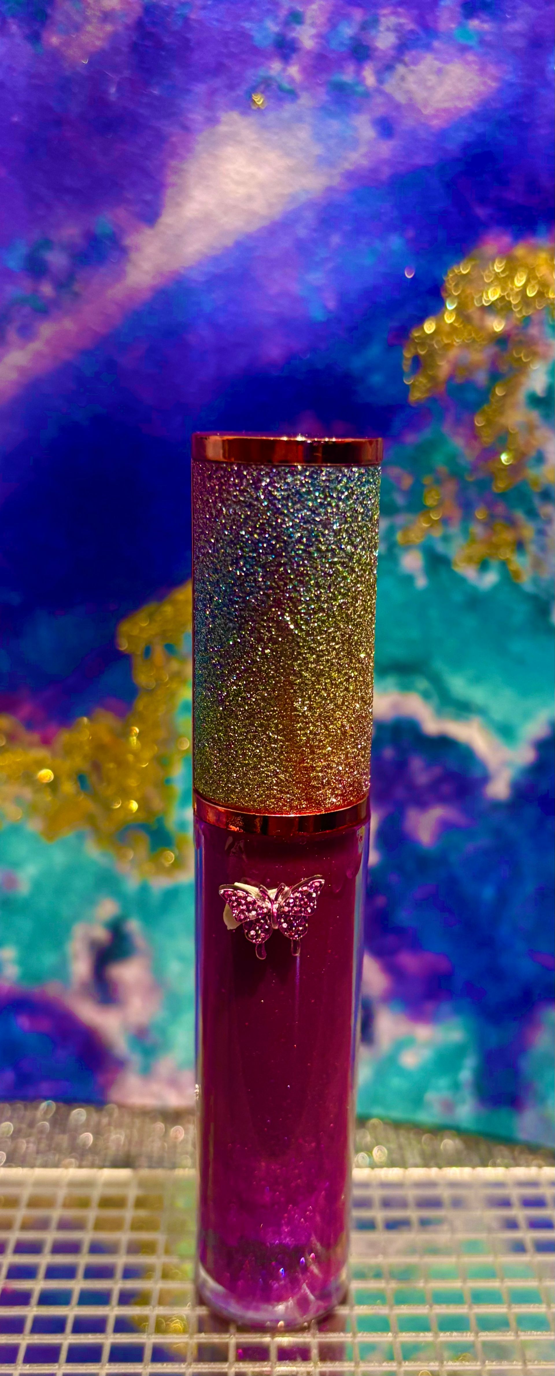 Extended Wear Lip Gloss Lip Stain, Natural Plant Based Colorant, Organic Lip Gloss Base, Vitamin Enriched