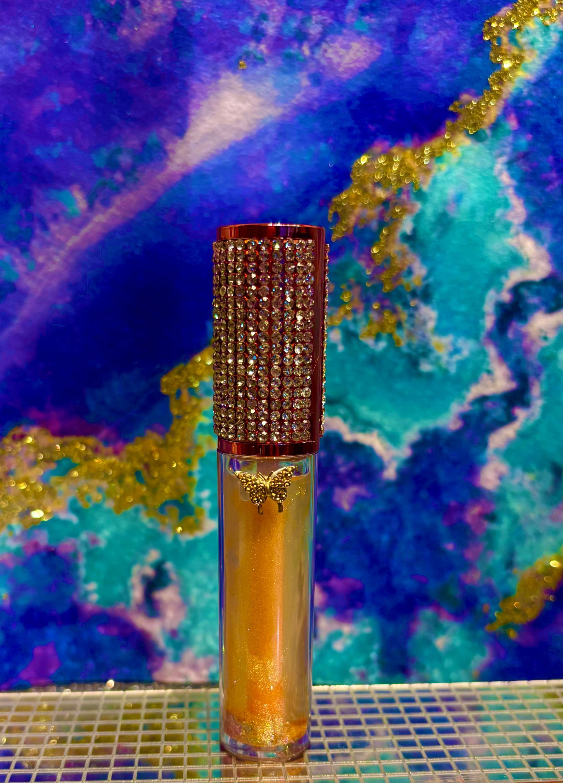 Sheer PineApple Lip Gloss Vegan, Paraben Free, all Natural Ingredient Vitamin Enriched