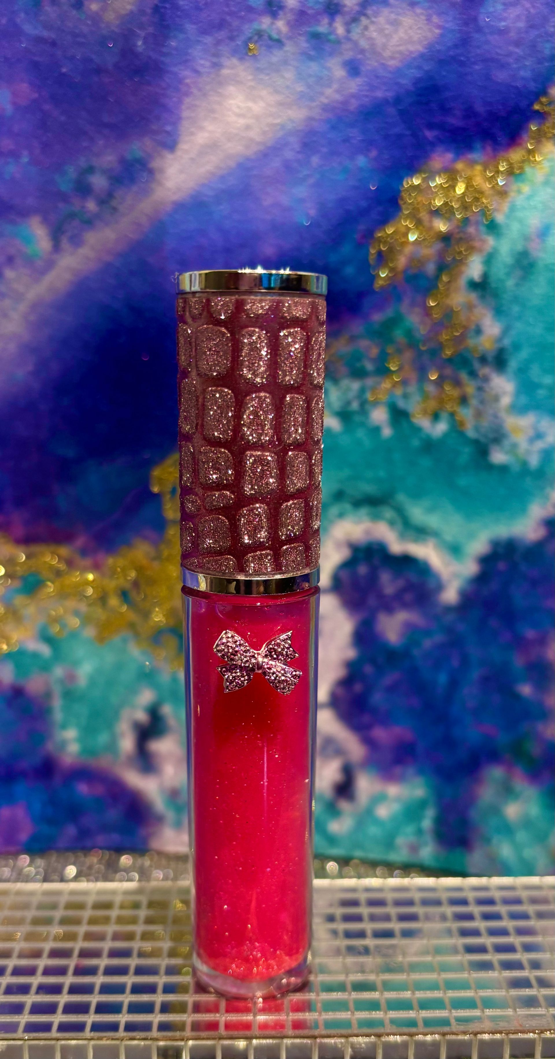 Pink Pout  Lip Gloss  Stain Extended Wear Vegan, Parban Free, all Natural Ingredients  Vitamin Enriched