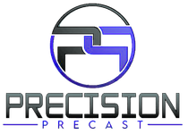 Precision Precast Logo white